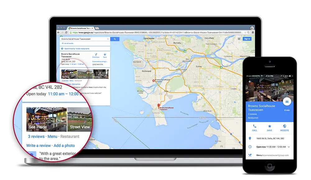 Enhanced Google Maps Visibility