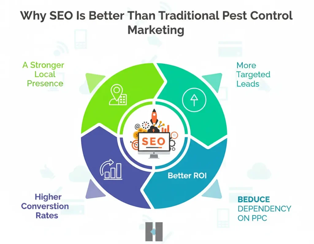 Why SEO Is Better Than Traditional Pest Control Marketing