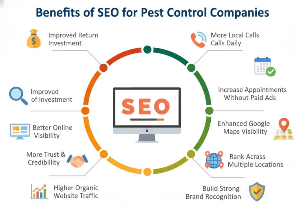 Benefits of SEO for Pest Control Companies