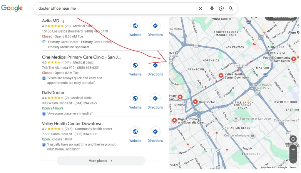 Local SEO for Doctors & Medical Practices