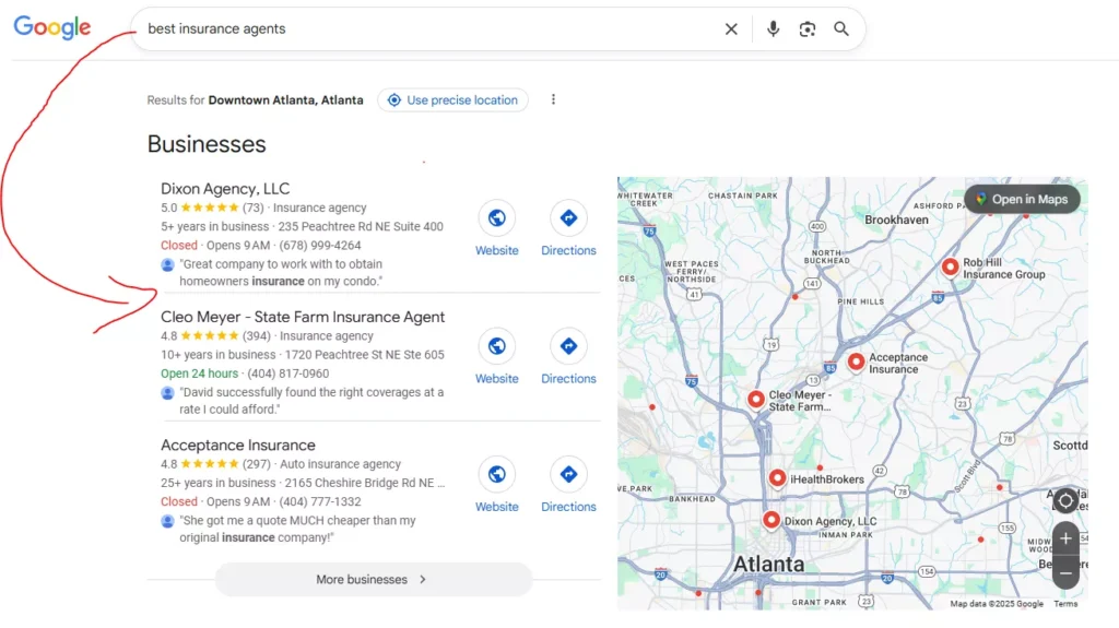 Local SEO for Insurance Agents in the USA